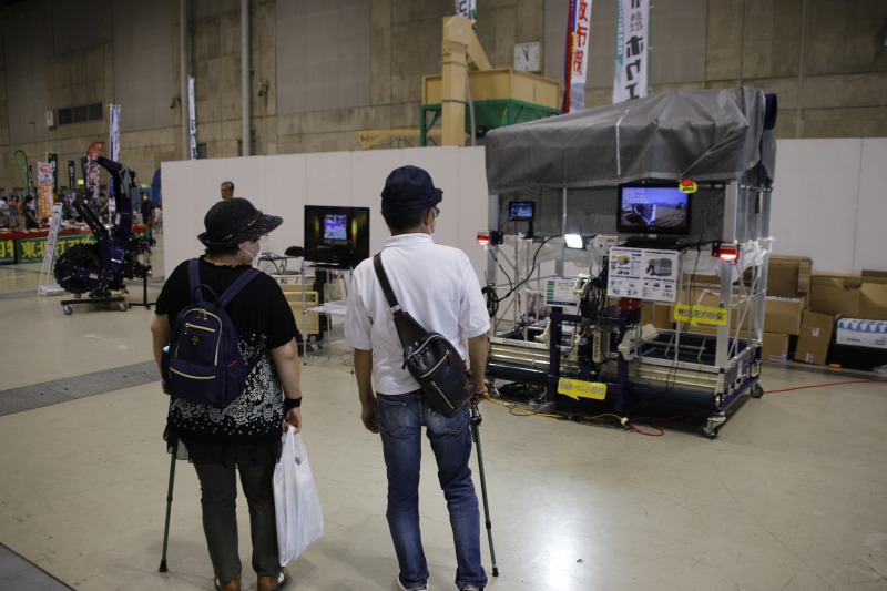 熊谷農機トラクタから操作 便利になった「まい太郎」